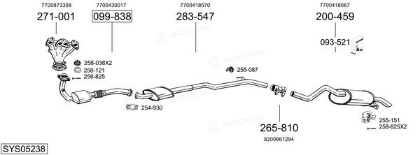 Bosal SYS05238