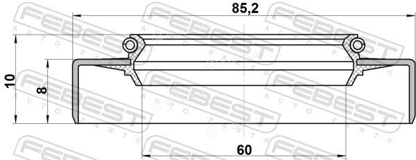 Febest TOS-002