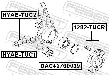 Febest DAC42760039