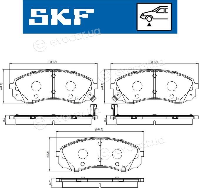SKF VKBP 80454 A