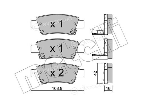 Metelli 22-0790-0