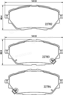 Hella Pagid 8DB 355 037-761