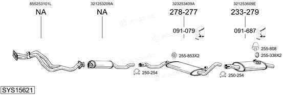 Bosal SYS15621