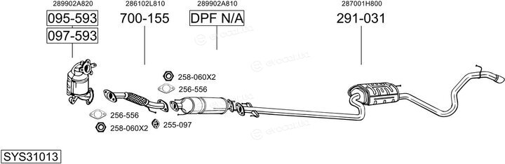 Bosal SYS31013