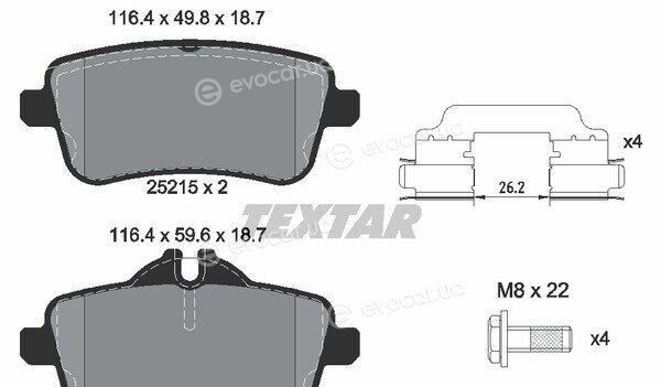 Textar 2521501