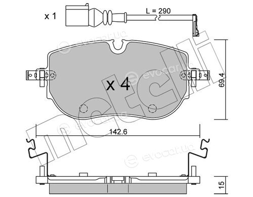 Metelli 22-1319-0