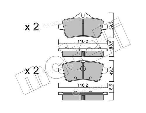 Metelli 22-0968-0