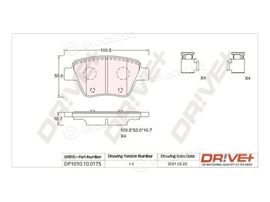 Drive+ DP1010.10.0175