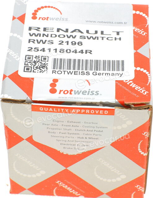Rotweiss RWS2196