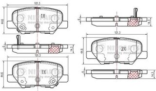 Nipparts N3615017