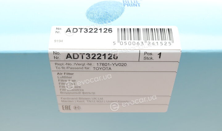 Blue Print ADT322126