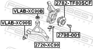 Febest VLAB-XC90B