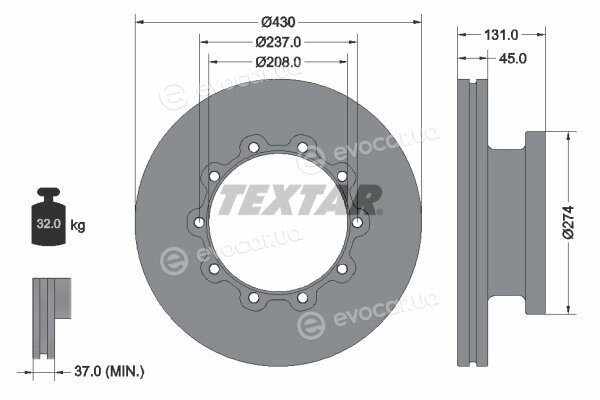 Textar 93088300