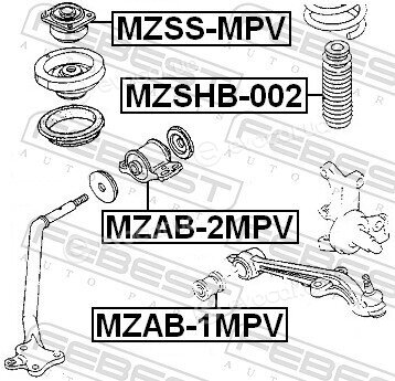 Febest MZSS-MPV