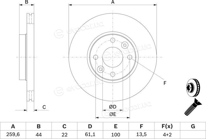 Bosch 0 986 479 B73