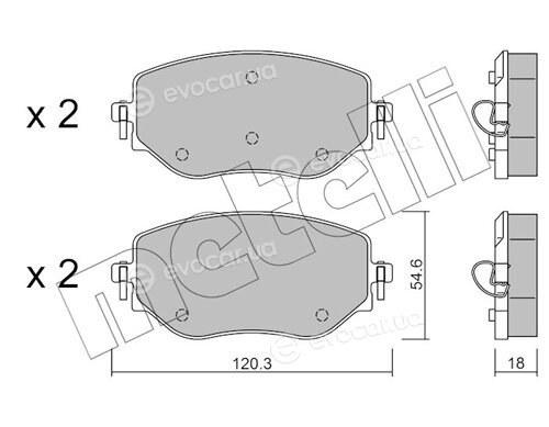 Metelli 22-1225-0