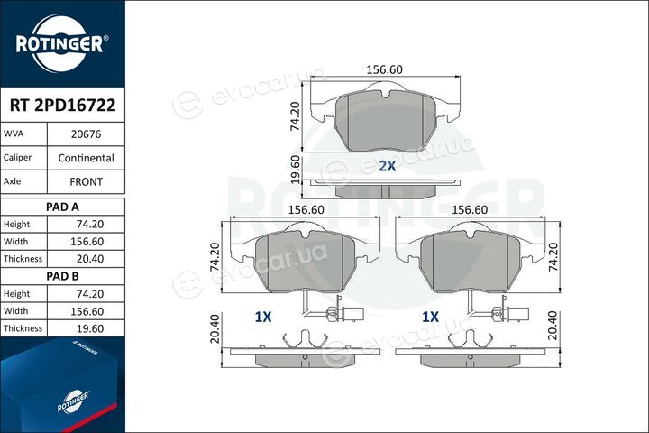 Rotinger RT 2PD16722