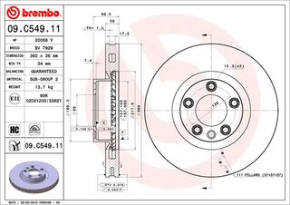 Brembo 09.C549.11