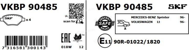 SKF VKBP 90485
