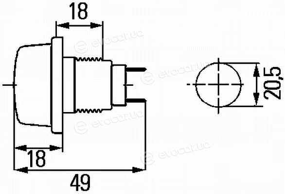 Hella 2PF 003 563-187