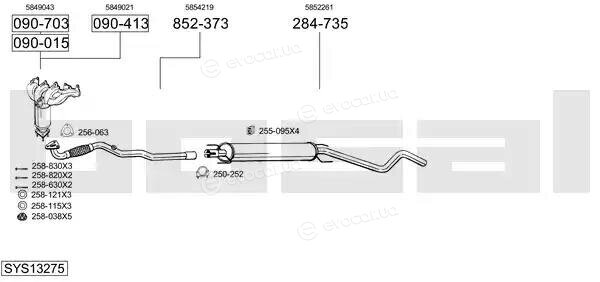 Bosal SYS13275