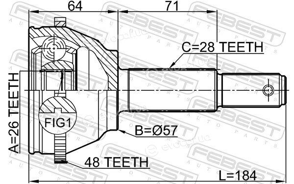 Febest 2110-FYA48