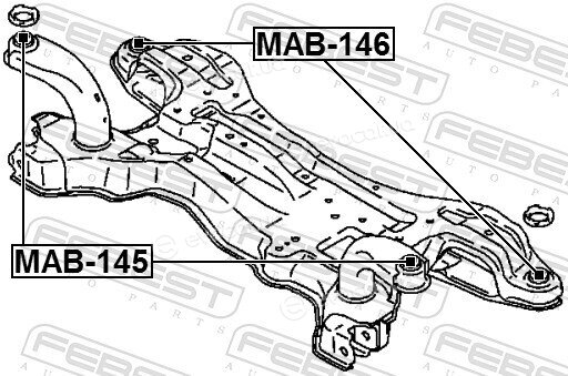 Febest MAB-145