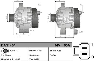 Denso DAN1487