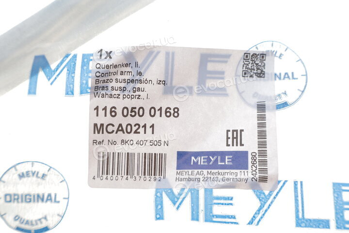 Meyle 116 050 0168