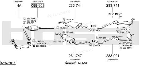 Bosal SYS08016