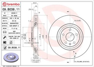 Brembo 09.B038.11