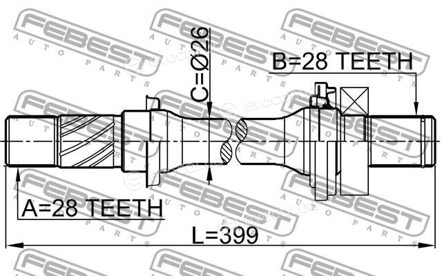 Febest 0512-6GG