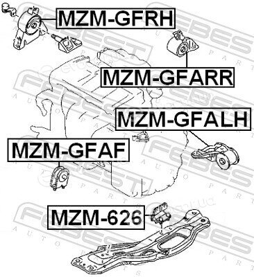 Febest MZM-626