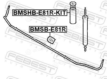 Febest BMSHB-E81R-KIT