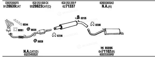 Walker / Fonos SET17117A