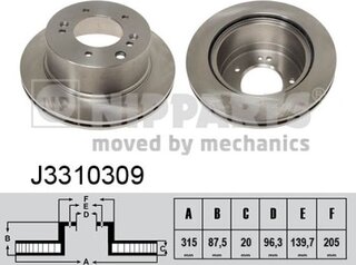 Nipparts J3310309