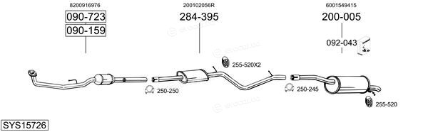 Bosal SYS15726