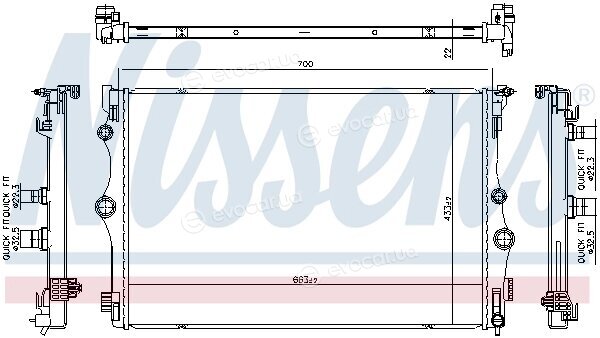Nissens 606815