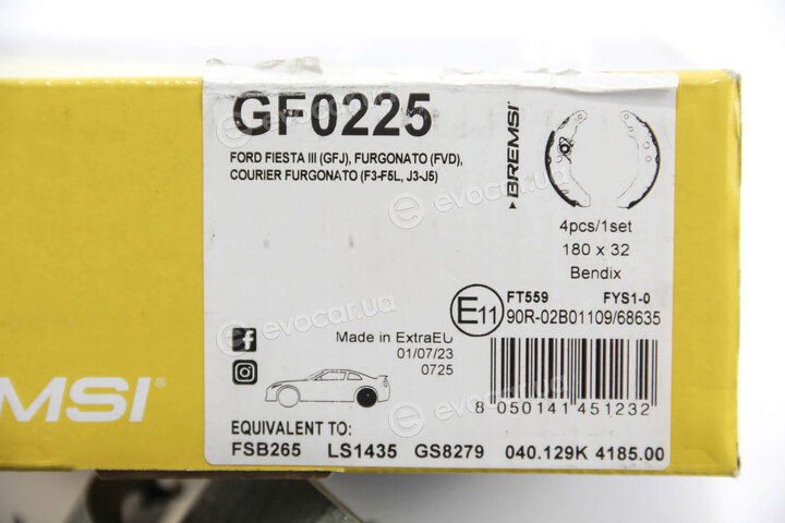 Bremsi GF0225
