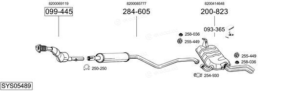 Bosal SYS05489