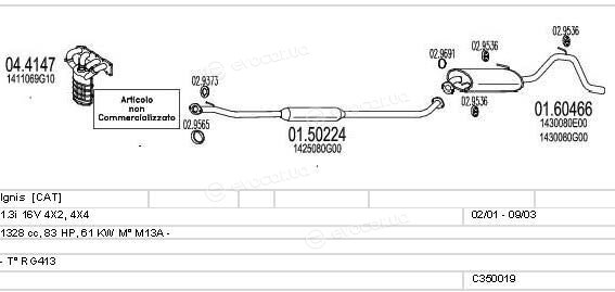 MTS C350019004209