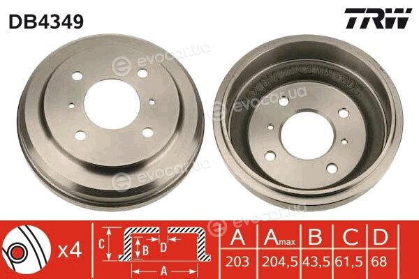 TRW DB4349