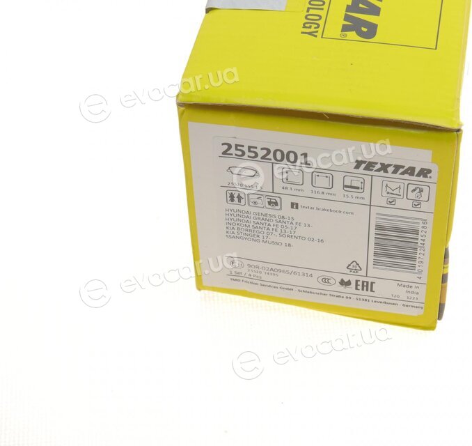 Textar 2552001