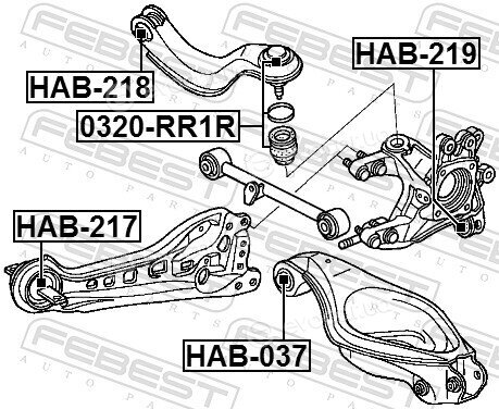 Febest HAB-218