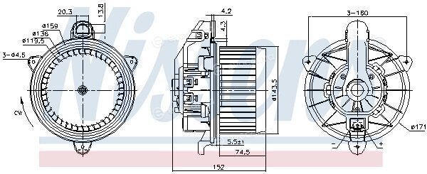 Nissens 87495