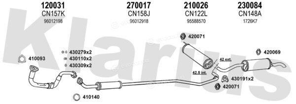 Klarius 180131E