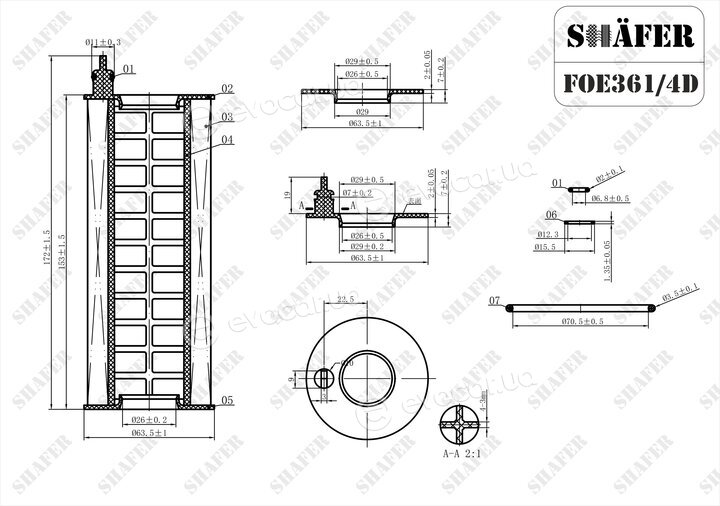 Shafer FOE3614D