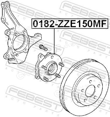 Febest 0182-ZZE150MF