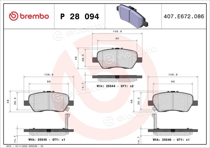 Brembo P 28 094