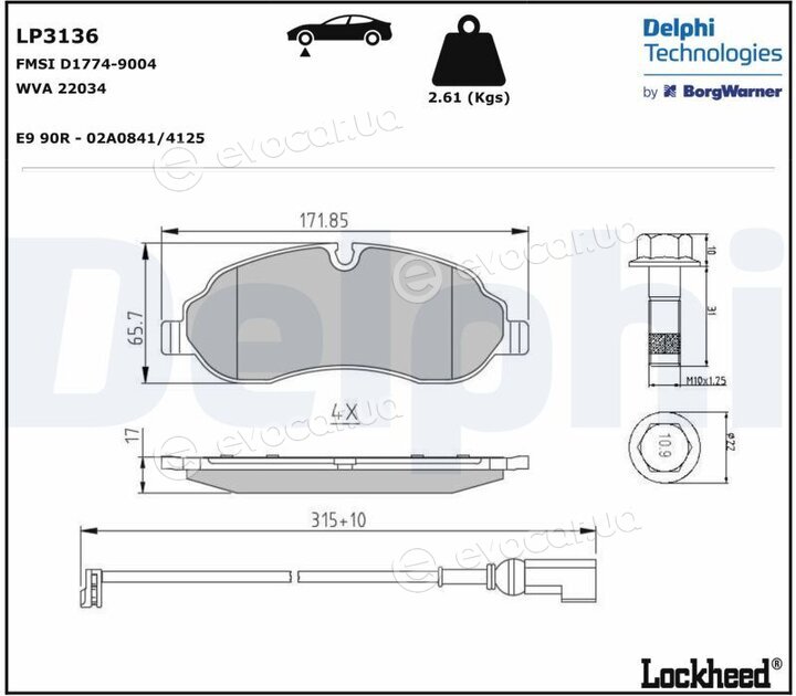 Delphi LP3136